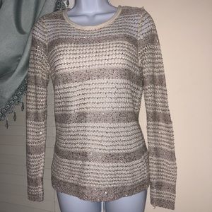 INC Sequin Sweater